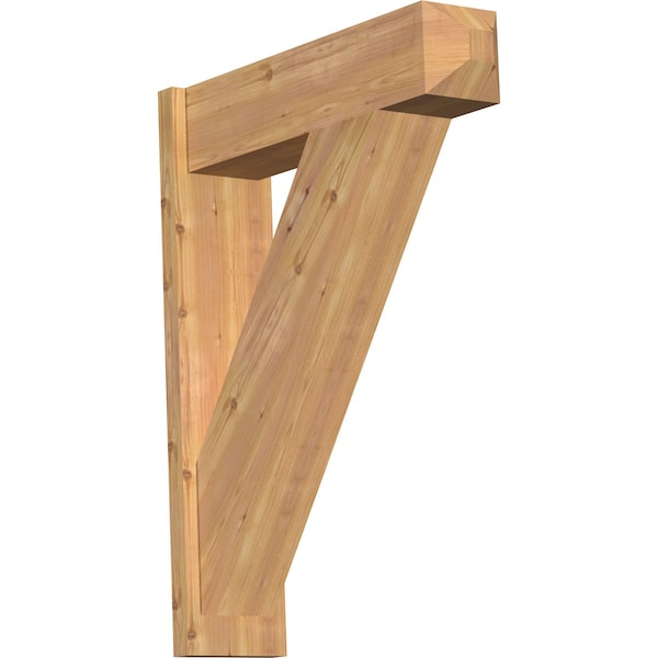 Ekena Millwork Traditional Smooth Craftsman Outlooker, Western Red Cedar, 7 1/2"W x 28"D x 36"H OUT08X28X36TRA04SWR - main